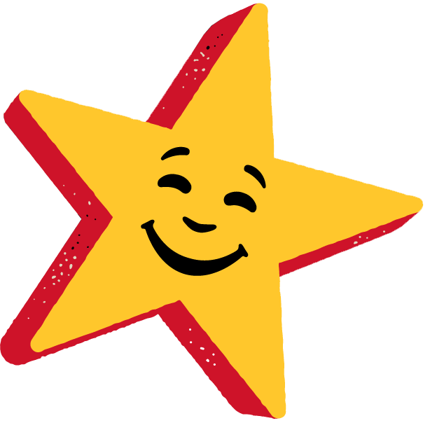 Star at footer